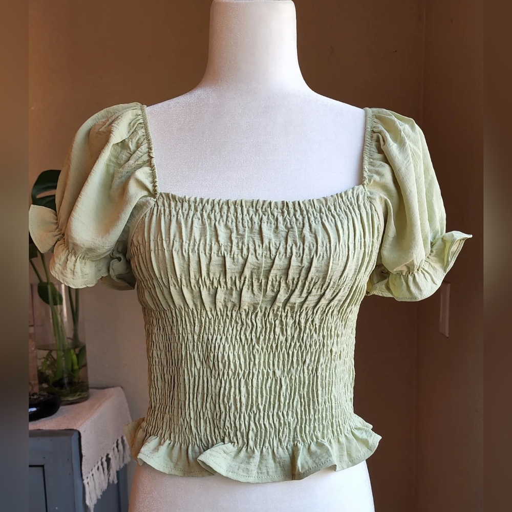 Smocked Blouse